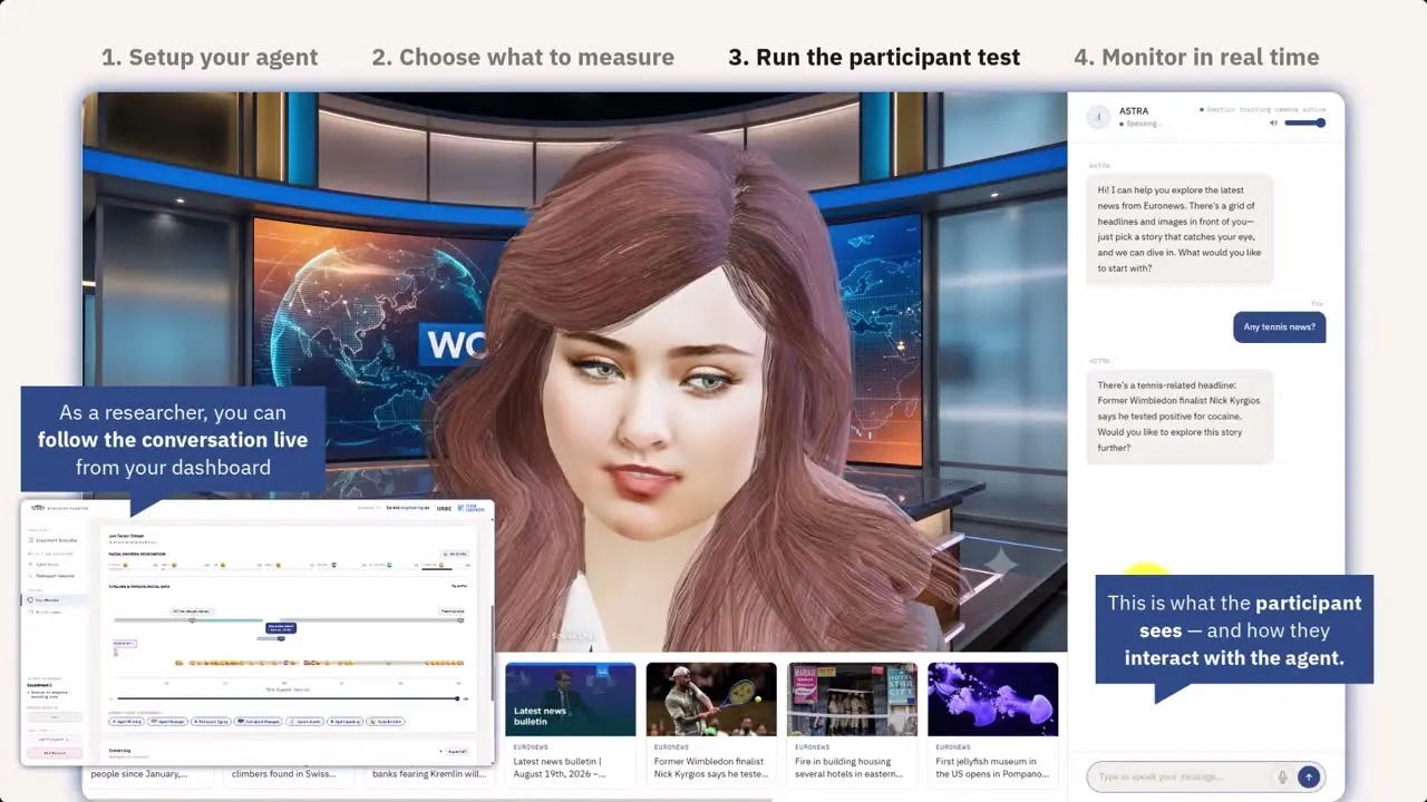 Video still: Demo: setting up and running an experiment in ASTRA.
